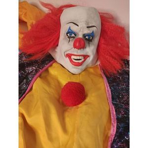 IT Pennywise Halloween costume mask s/m men women teens